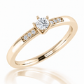 Verlobungsring M141 0,13ct. Brillant