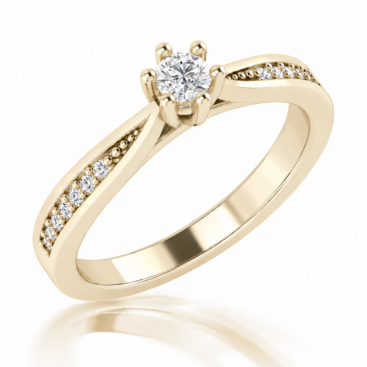 Verlobungsring ADN07 0,17ct. Brillant