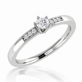 Verlobungsring M141 0,13ct. Brillant