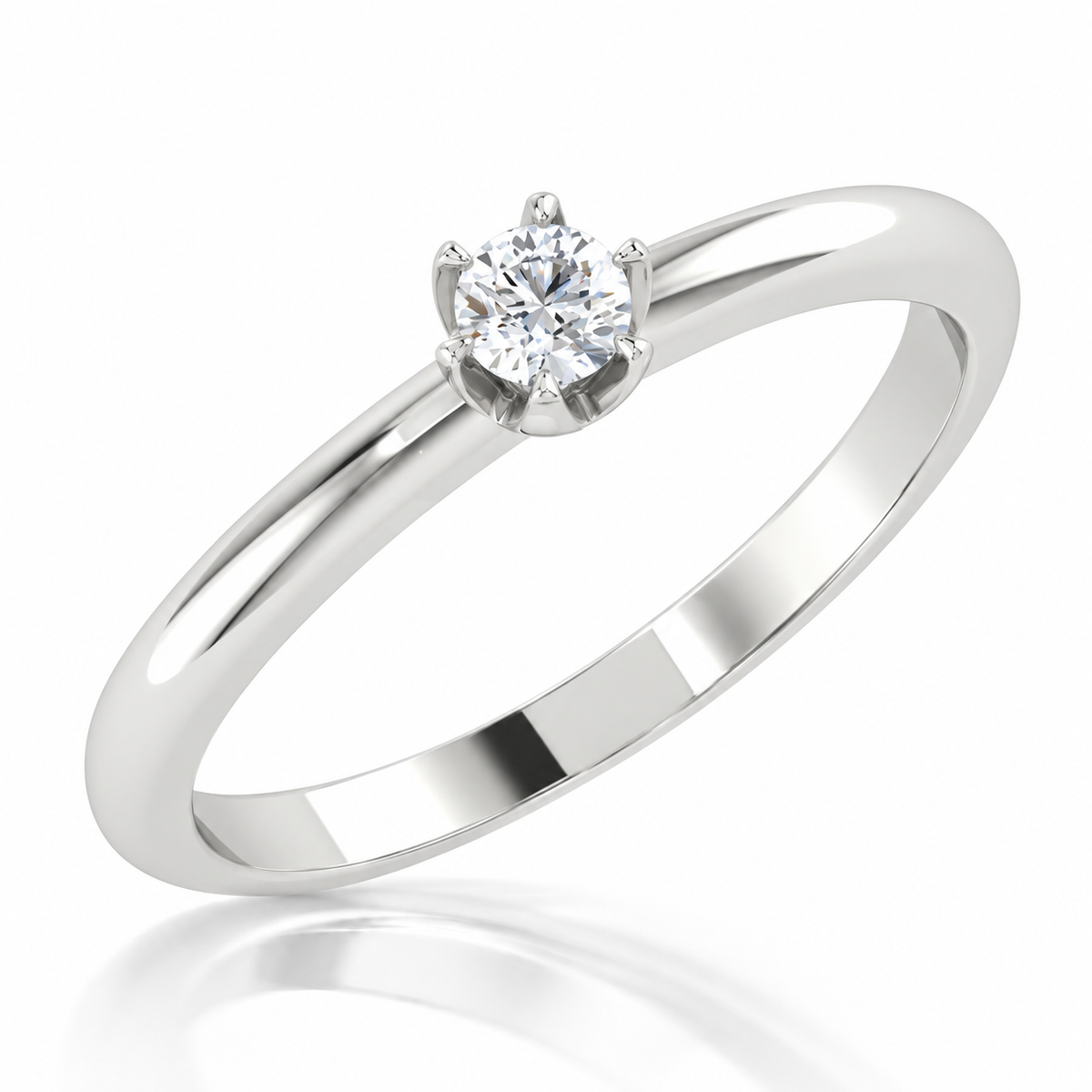 Verlobungsring M180 0,10ct. Brillant