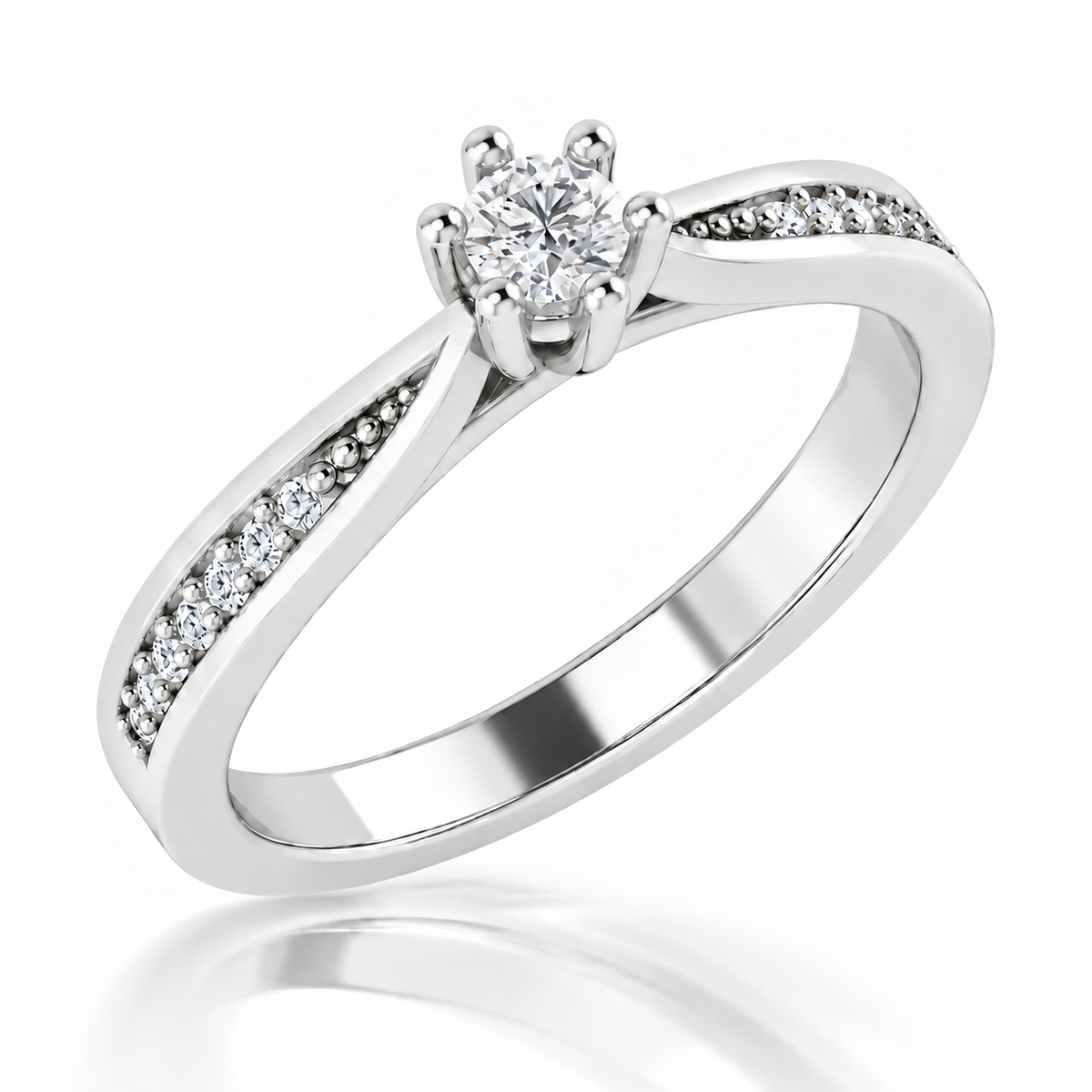 Verlobungsring ADN07 0,17ct. Brillant