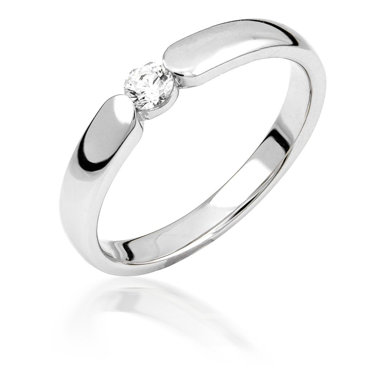 Verlobungsring M115 0,15ct. Brillant